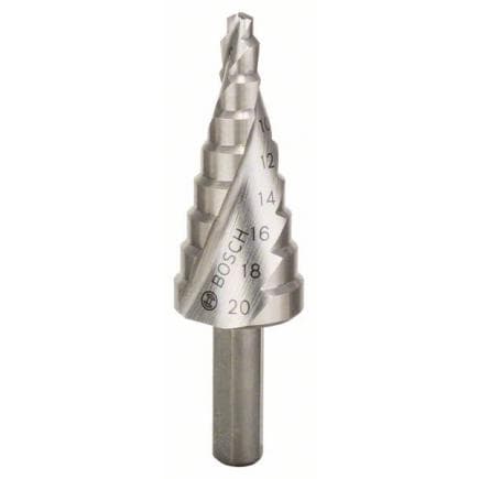 BOSCH 2609255115 - Forets étagés HSS 1/4'' ø4-20mm 75mm