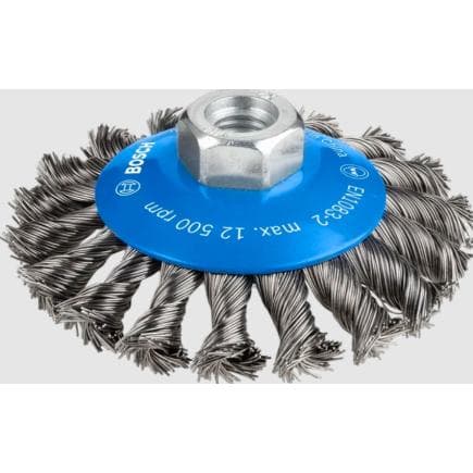 BOSCH 2608622011 - Brosse à biseauter ''Heavy for Metal'' avec fil torsadé