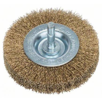 BOSCH 2609256519 - Brosse boisseau pour forets avec fil ondulé laitonné ø75mm