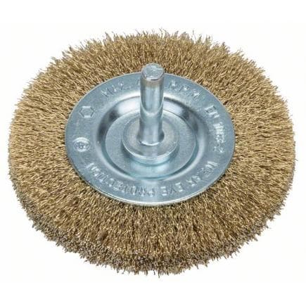 BOSCH 2609256529 - Brosse boisseau pour forets avec fil ondulé laitonné ø75mm