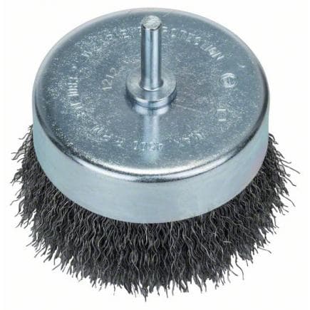 BOSCH 2609256520 - Brosses boisseaux métalliques pour forets avec fil ondulé ø80mm