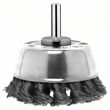 BOSCH 2609256521 - Brosse boisseau pour forets avec fil cranté ø65mm