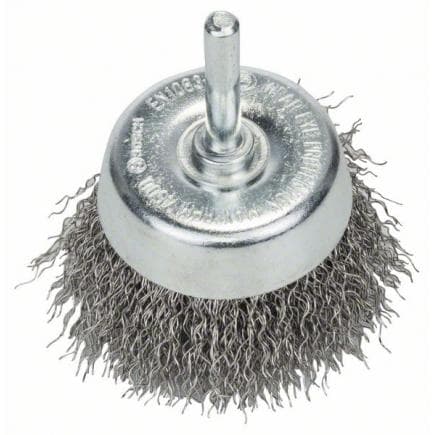 BOSCH 2608622118 - Brosse tasse avec fils crêpés 60x0.3mm inoxydable