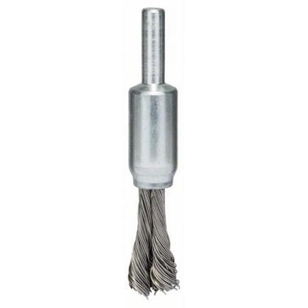 BOSCH 2608622126 - Brosse crayon avec fil crêpé/noué ''Clean for inox''.