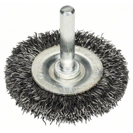 BOSCH 2608622112 - Roue en fil de fer ondulé, acier inoxydable 50x0,3 mm