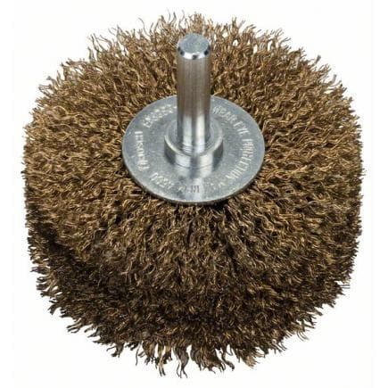BOSCH 2608622009 - Roue en fil de fer ondulé avec revêtement en laiton