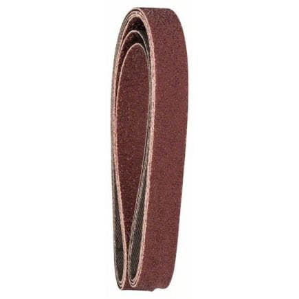 BOSCH 2609256239 - Jeu de bandes abrasives pour Black + Decker Powerfile, pour le bois (3 pcs.)