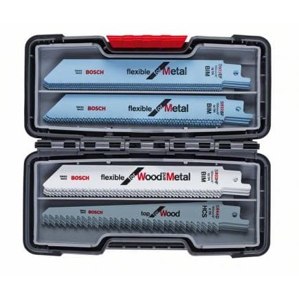 BOSCH 2607010902 - Lames de scie alternative ''Wood and Metal'' (20 pcs.)