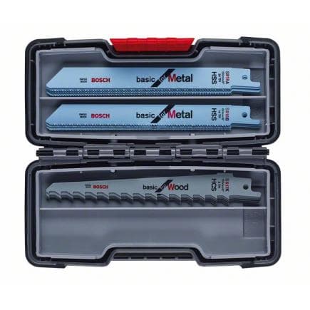 BOSCH 2607010901 - Lames de scie alternative ''Wood and Metal Basic'' (15 pièces)