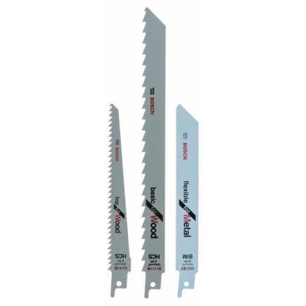 BOSCH 2609256715 - Jeu de lames de scie universelle (3 pièces)