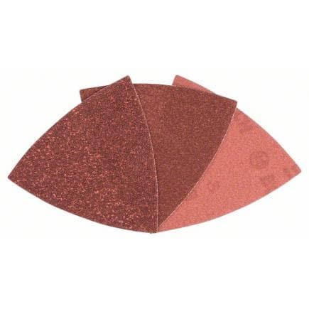 BOSCH 2609256A47 - Feuilles abrasives pour ponceuse delta 82mm(6 pcs.)