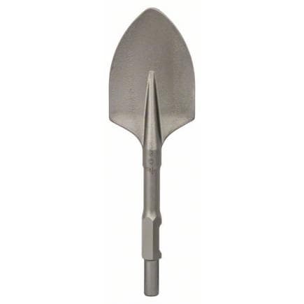 BOSCH 2608690110 - Burin à bêche, tige hexagonale 30 mm 400x135 mm