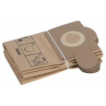 BOSCH 2605411150 - Sacs filtrants en papier (5 pièces)