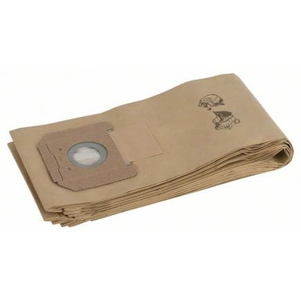 BOSCH 2607432036 - Sacs filtrants en papier (5 pièces)