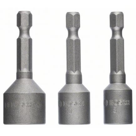 BOSCH 2608551078 - Jeu d'écrous 8/10/13 mm (3 pcs.)