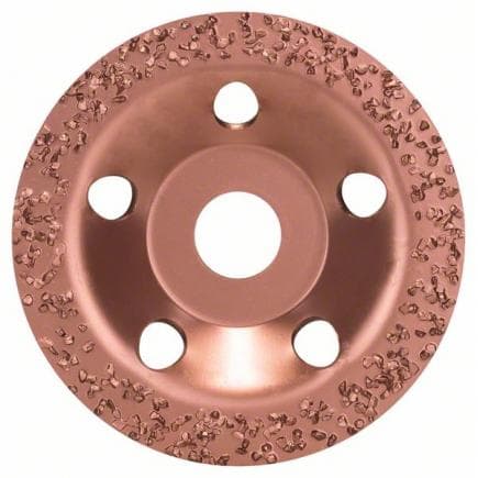 BOSCH 2608600180 - Meule boisseau en métal dur 115 x 22,23mm, inclinée
