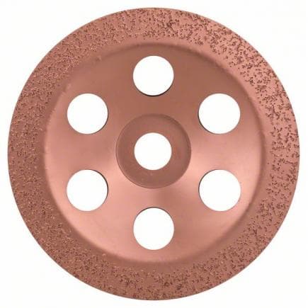BOSCH 2608600365 - Meule boisseau en métal dur 180 x 22,23 mm, inclinée