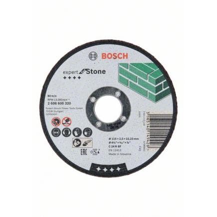 BOSCH 2608600320 - Disque droit C 24 R BF ''Expert for Stone''.