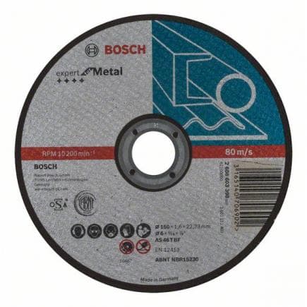BOSCH 2608600214 - Disque droit AS 46 S BF ''Expert for Metal''.