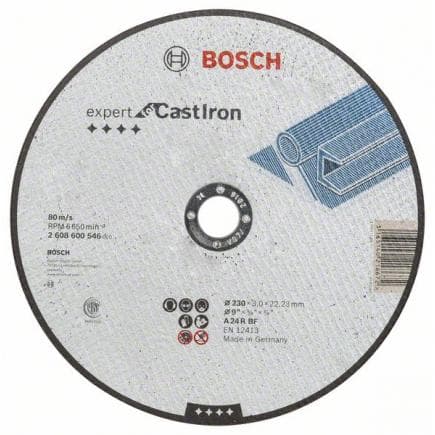BOSCH 2608600546 - Disque droit AS 24 R BF ''Expert for Inox''.