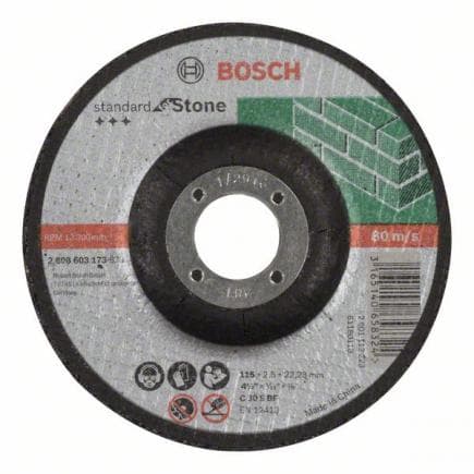 BOSCH 2608603173 - Disque à découper à centre enfoncé C 30 S BF ''Standard for Stone''.