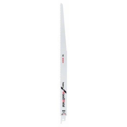 BOSCH 2609256713 - Lame de scie à guichet, bimétal, S 1411 DF ''Heavy for Wood and Metal''