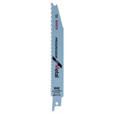 BOSCH 2609256710 - Lame de scie à guichet, bimétal, S 123 XF ''Progressor for Metal''