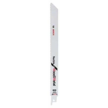 BOSCH 2609256709 - Lame de scie alternative bi-métal S 1122 HF''Flexible for Wood and Metal''