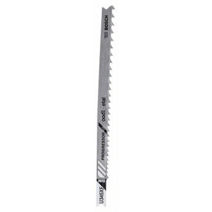BOSCH 2609256772 - Lame de scie sauteuse U 345 XF ''Progressor for Wood and metal''.