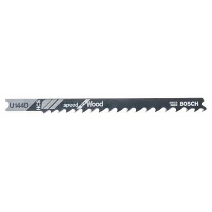 BOSCH 2608630568 - Lame de scie sauteuse U 144 D ''Speed for Wood''