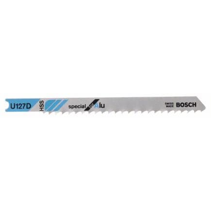 BOSCH 2608631512 - Lame de scie sauteuse U 127 D ''Special for Alu''