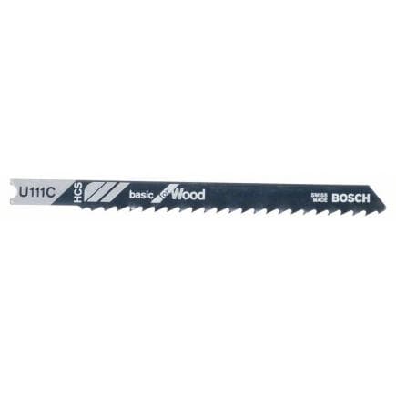 BOSCH 2608630566 - Lame de scie sauteuse U 111 C ''Basic for Wood''