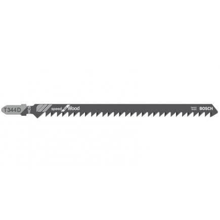 BOSCH 2608637944 - Lame de scie sauteuse T 344 D ''Speed for Wood''.
