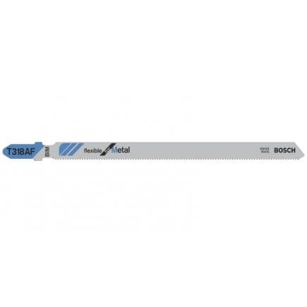 BOSCH 2608636230 - Lame de scie sauteuse T 318 AF ''Souple pour métal''
