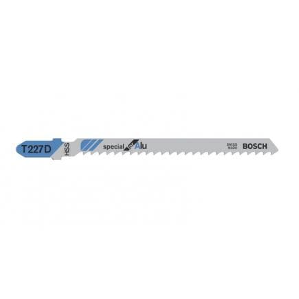 BOSCH 2608631030 - Lame de scie sauteuse T 227 D ''Special for Alu''.