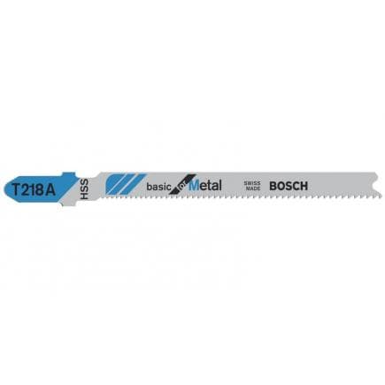 BOSCH 2608631672 - Lame de scie sauteuse T 218 A ''Basic for Metal''