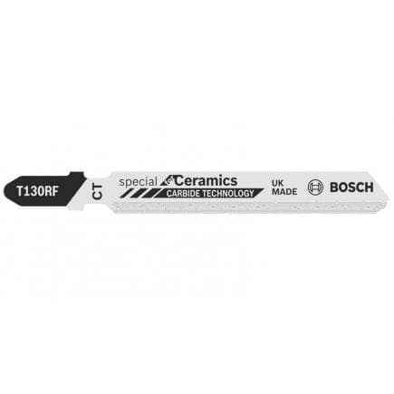 BOSCH 2608633104 - Lame de scie sauteuse T 130 RF ''Special for Ceramics''.