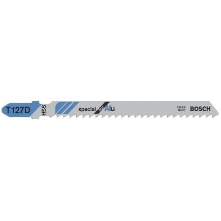 BOSCH 2608631017 - Lame de scie sauteuse T 127 D ''Special for Alu''.