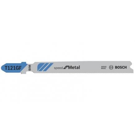 BOSCH 2608636697 - Lame de scie sauteuse T 121 GF ''Speed for Metal''