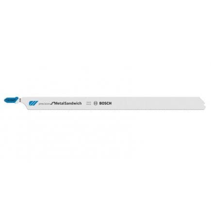 BOSCH 2608636793 - Lame de scie sauteuse T 1018 AFP ''Precision for Metal-Sandwich''.