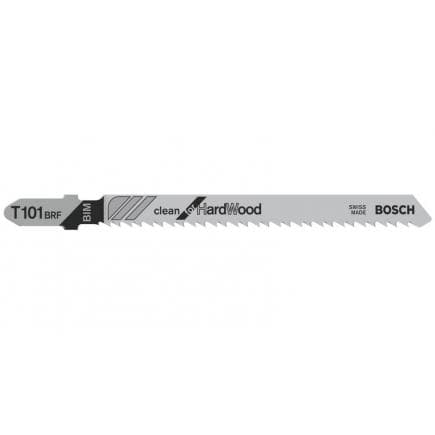 BOSCH 2608634989 - Lame de scie sauteuse T 101 BRF ''Clean for Hard Wood''