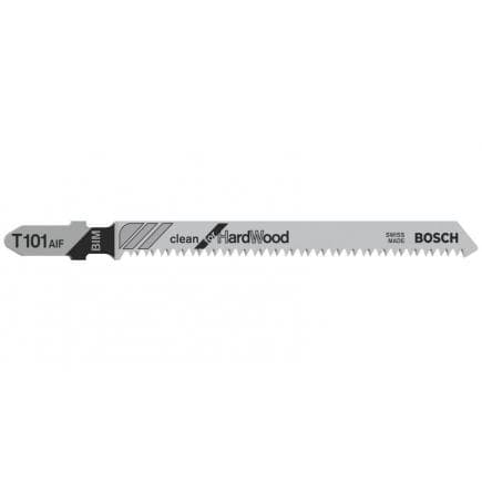 BOSCH 2608636224 - Lame de scie sauteuse T 101 AIF ''Clean for Hard Wood''