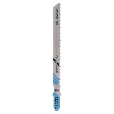 BOSCH 2609256736 - Lame de scie sauteuse HSS, T 127 D ''Special for Alu'