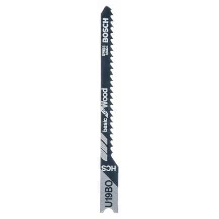 BOSCH 2609256757 - Lame de scie sauteuse HCS, U 19 BO ''Basic for Wood''