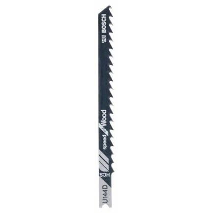 BOSCH 2609256758 - Lame de scie sauteuse HCS, U 144 D ''Speed for Wood''