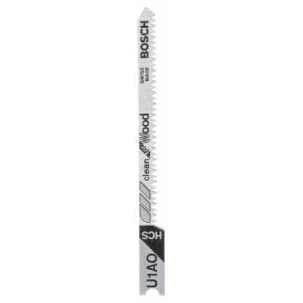 BOSCH 2609256761 - Lame de scie sauteuse HCS, U 1 AO ''Clean for Wood''