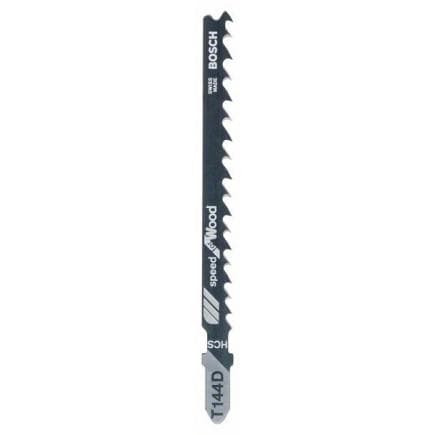 BOSCH 2609256718 - Lame de scie sauteuse HCS, T 144 D ''Speed for Wood''
