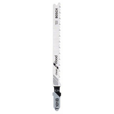 BOSCH 2609256721 - Lame de scie sauteuse HCS, T 101 B ''Clean for Wood''