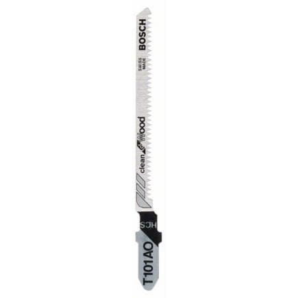 BOSCH 2609256723 - Lame de scie sauteuse HCS, T 101 AO ''Clean for Wood''