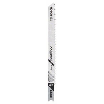 BOSCH 2609256764 - Lame de scie sauteuse BIM U 101 BF ''Clean for Hard Wood''